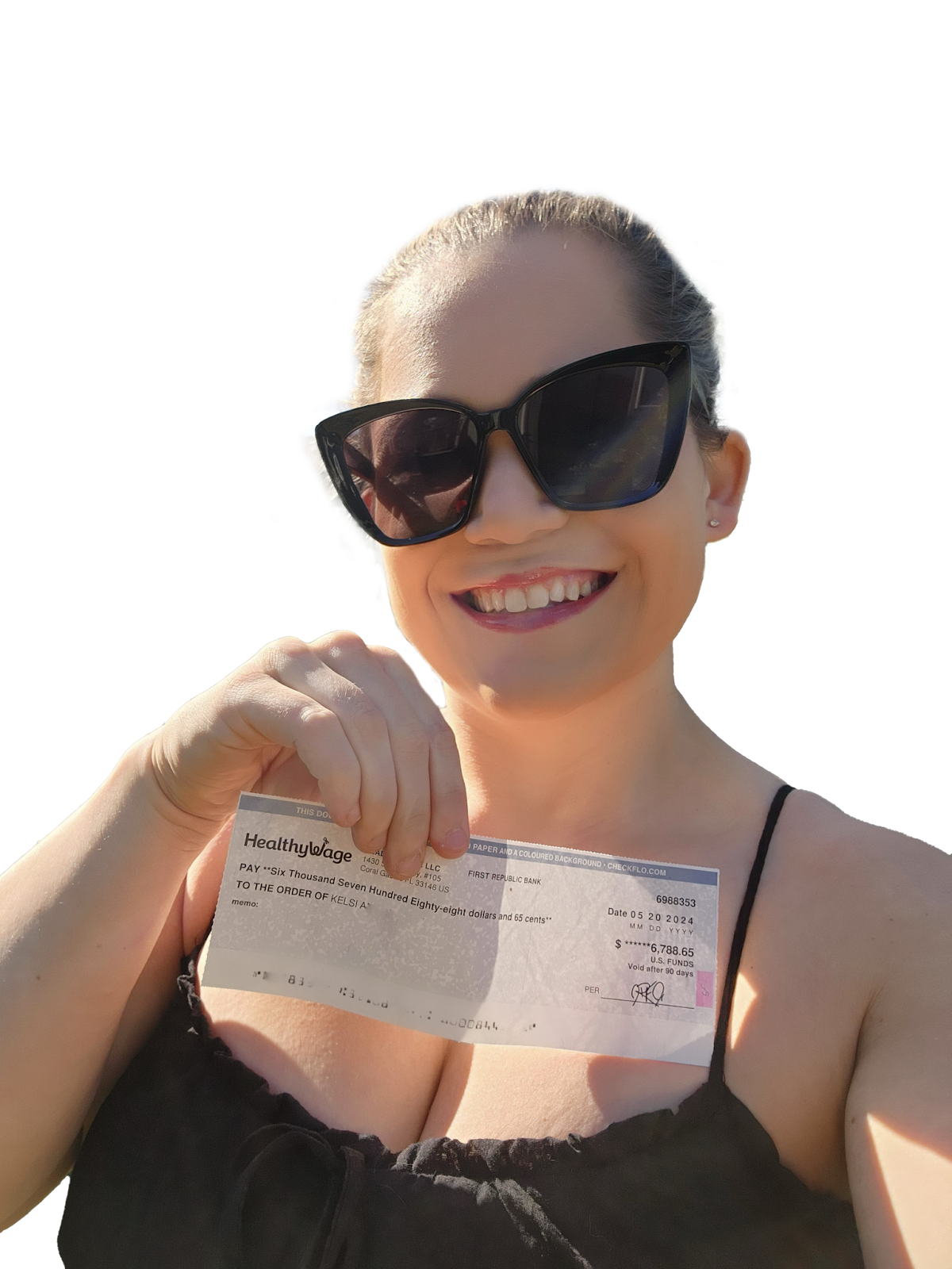 A HealthyWager winner